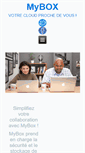 Mobile Screenshot of mybox.fr