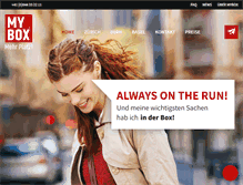 Tablet Screenshot of mybox.ch